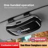 1Pc Car Glasses Box Auto Logo Sunglasses Storage Case For XC90 V90 V60 XC60 V40 EC40 EX40 S80 S60 S90 C40 XC40 V70 XC70 C3