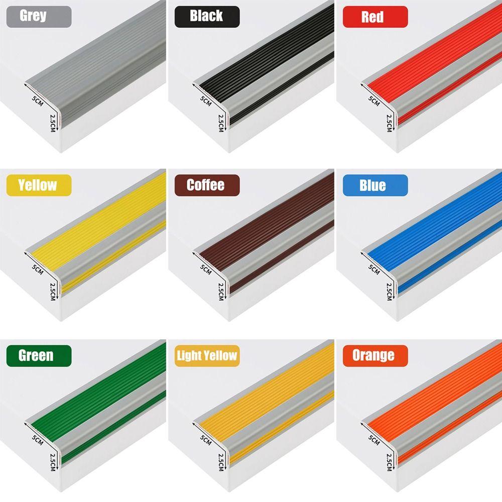 Wasserdichtes Treppen-Anti-Rutsch-Band Selbstklebende Anti-Rutsch-Kanten Neue Treppenkantenstreifen Zuhause Büro