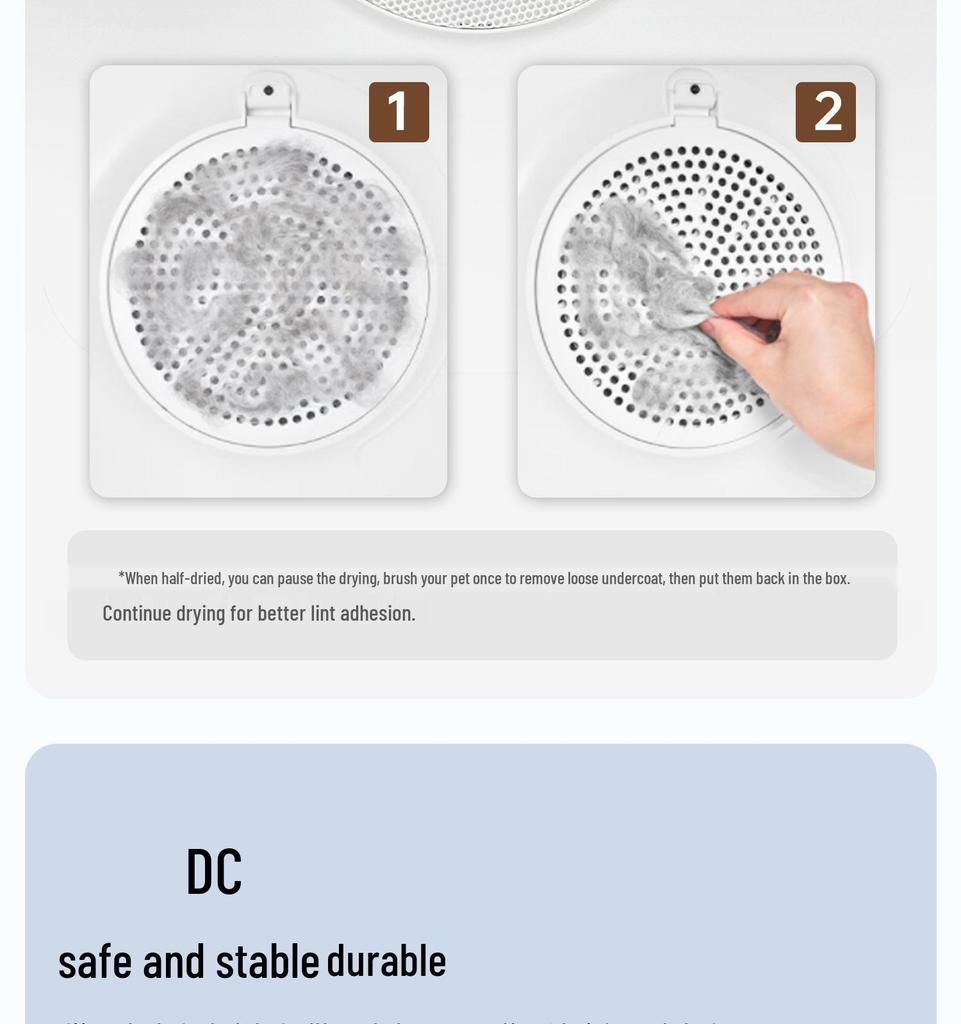 Smart Pet Drying Box: Automatic High-Power Constant Temperature Dryer for Cats and Dogs