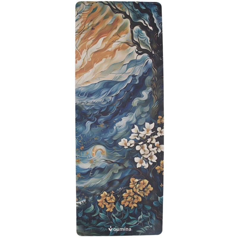 Yimai Thick Anti-slip PU Rubber Yoga and Fitness Mat