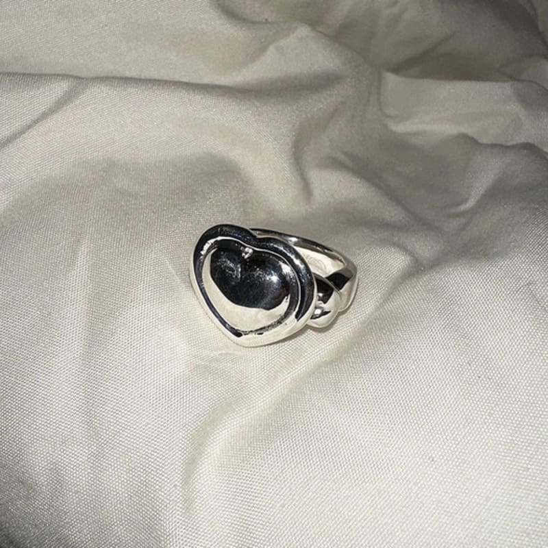 mosxe [925silver] Princess heart ring