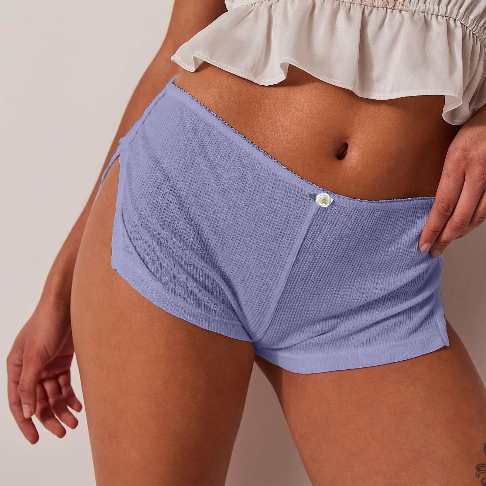 

Жіночі шорти Sexy Hot Split Shorts Solid Color Desire Hot Pants S фіолетовий