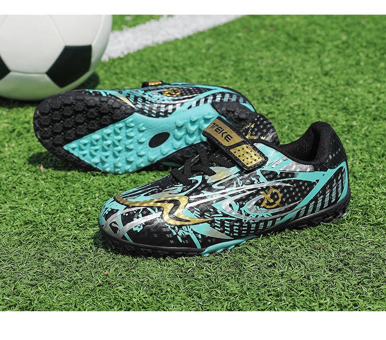 Children'S Football Shoes Men'S And Women'S Outdoor Lawn Non-Slip Football Shoes Long Nails Broken Nails Training Wear-Resistant Sneakers
