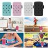 Silicone Water Bottle Pouch Tumbler Bag Large Capacity Adjustable Non-Slip Design Phone Holder Bag Sports Gym Bottle Accessories