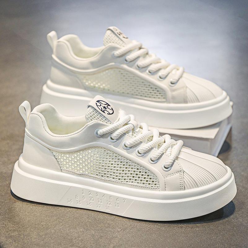 Men's Youth Flats Board Shoes Summer Designer Simple Breathable Casual Sneakers Outdoor Soft Jogging Sport Shoes Tenis Masculino