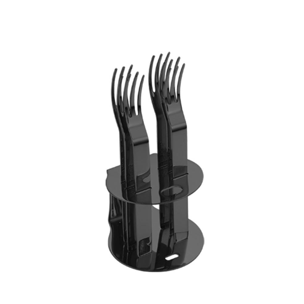 6ks 304 nerezová zlatá vidlička na ovoce se stojánkem Odolná sada nerezových vidliček na dort Mini vidlička Dezertní vidlička Odpolední čaj