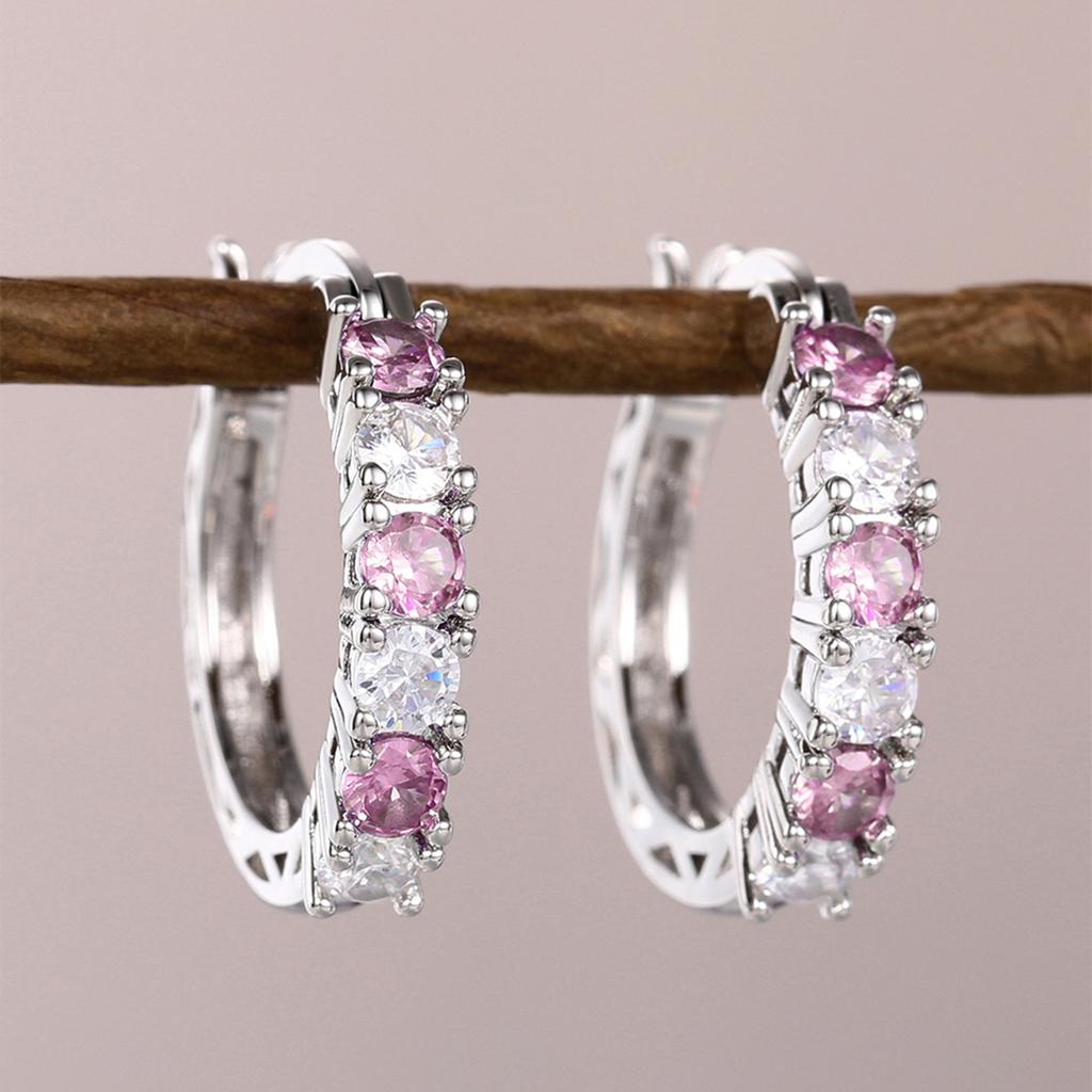 Huitan Unique Design Hoop Earrings Women Hollow Out Irregular Gold Color Earrings Wedding Engagement Party Luxury Trendy Jewelry