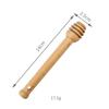 Beech Wood Honey Dipper Stick for Stirring and Liquid Extraction