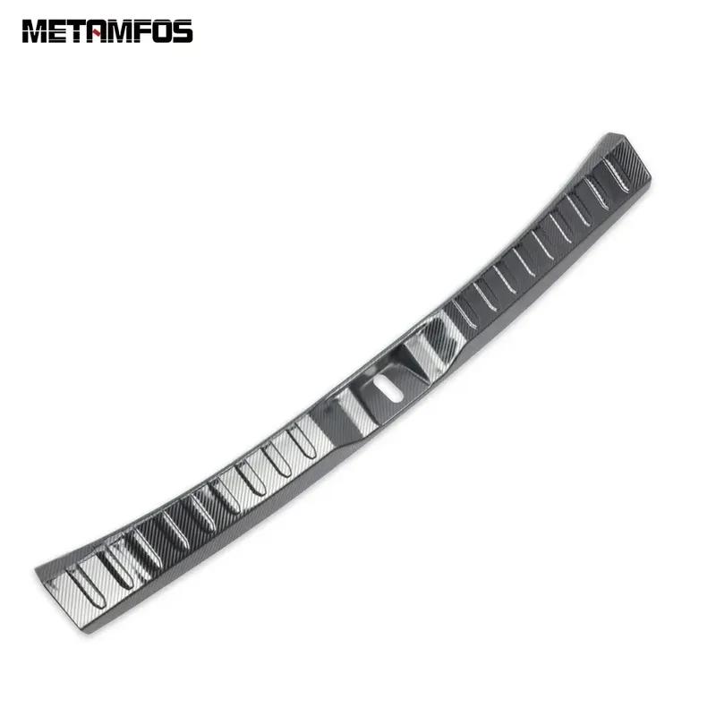 For Toyota Rav4 Rav 4 -  2024 Rear Trunk Bumper Foot Plate Tail Door Sill Scuff Guard Plate Accessories Car Styling