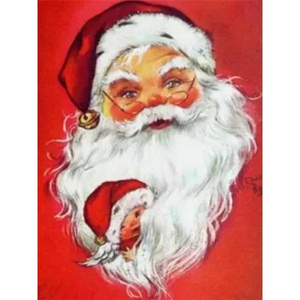 DIY full sirkel diamantmaling korssting 3D kunststil hjemmescene juledekorasjon diamantmaling 5d diamantkunstmaling