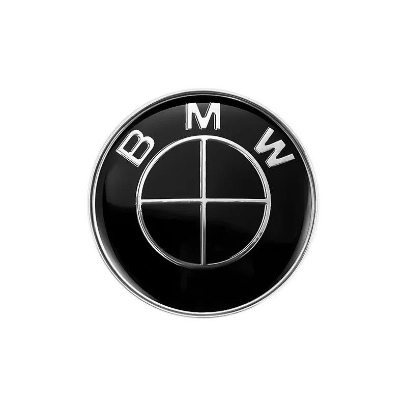 74mm 82mm achterklep emblemen voor motorkap kofferbak Embleem logo voor BMW F18 F10 E64 E63 E60 E52 E83 E46 E92 E90 E84 E93 G03 F20 X3 X5 X6