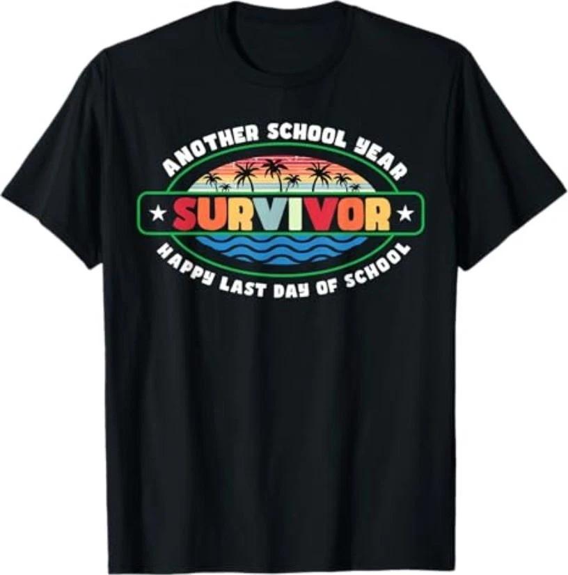 Another School Year Survivor The Longest School Year Ever T-Shirt 4XL