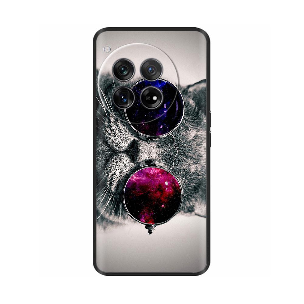 For OnePlus 12 Case Marble TPU Silicone Soft Phone Cases Cover For OnePlus 12 5G CPH2581 6.82" OneMore 12 Colorful Painted Capa