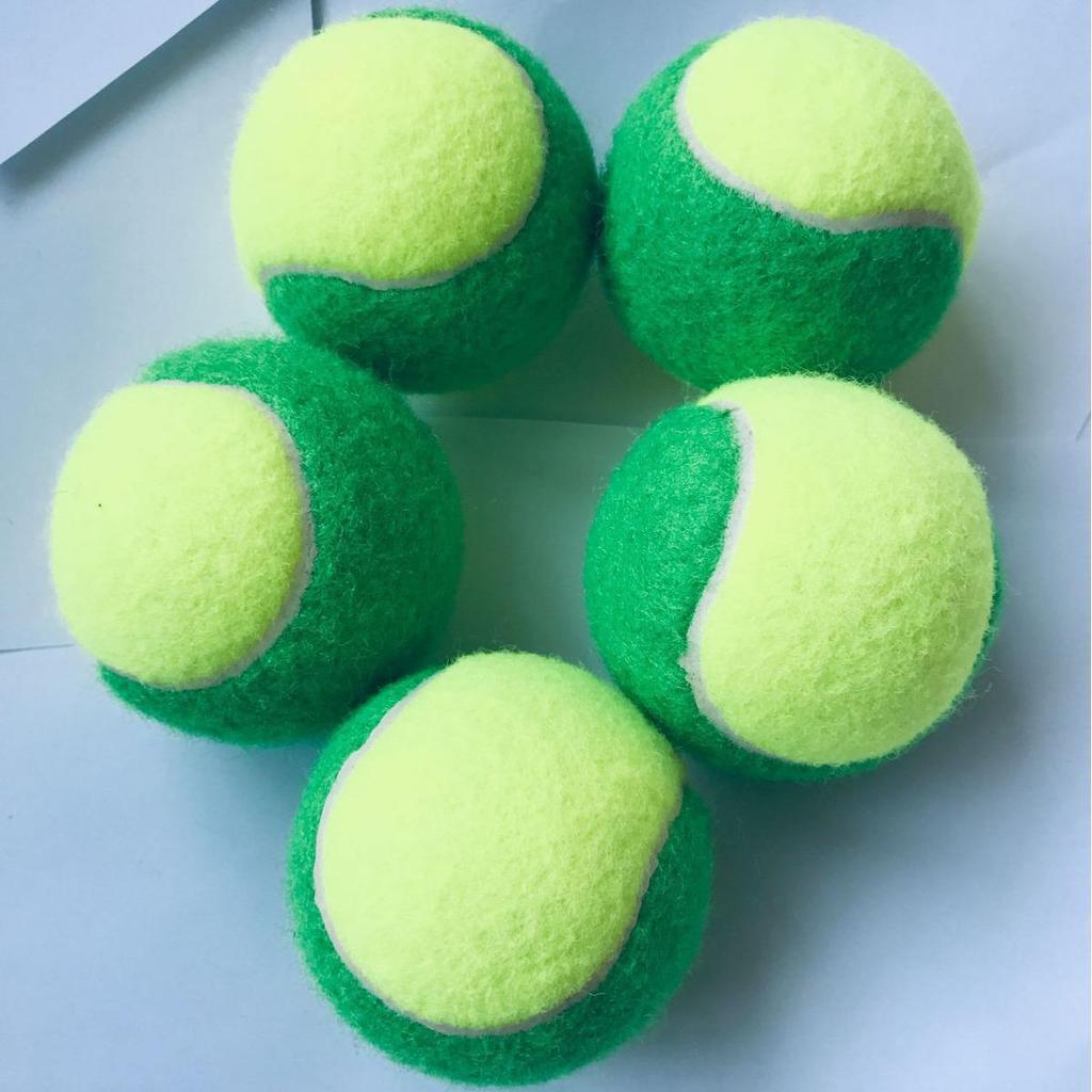 Dreifarbiger Übergangsball für Kinder - Jugend-Trainings-Tennis, Dekompressions-Strandtennis 70RED