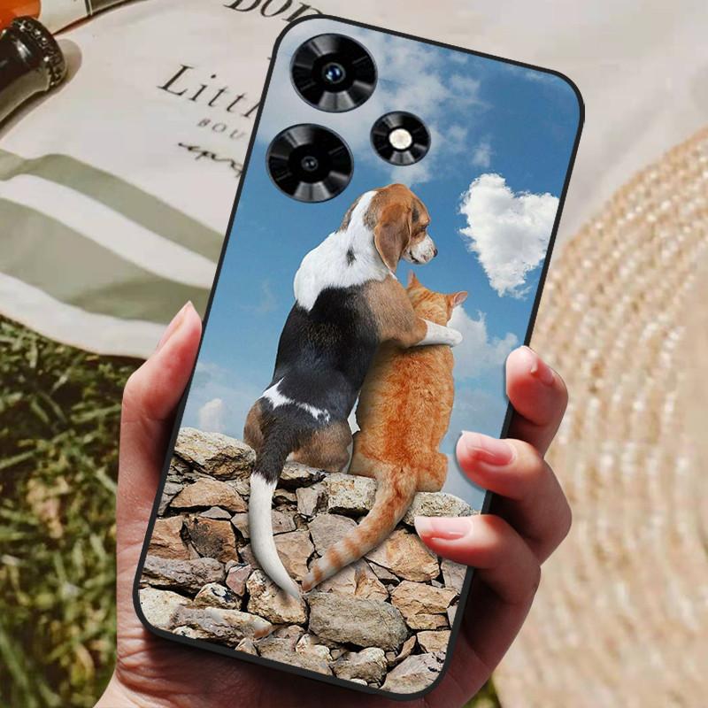 For Infinix Hot 30 Case 2023 Silicone Shockproof Soft TPU Phone Cover For Infinix Hot 30 Funda X6831 Hot30 Capa Cartoon Coques