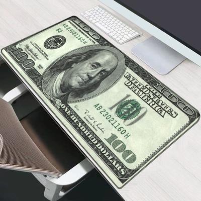 Accessories Table Pads Deskmat Gamer Cabinet Keyboard Keycaps Mausepad Gaming Laptop Dollar Printing Desk Mat Wrist Pad Mouse Pc