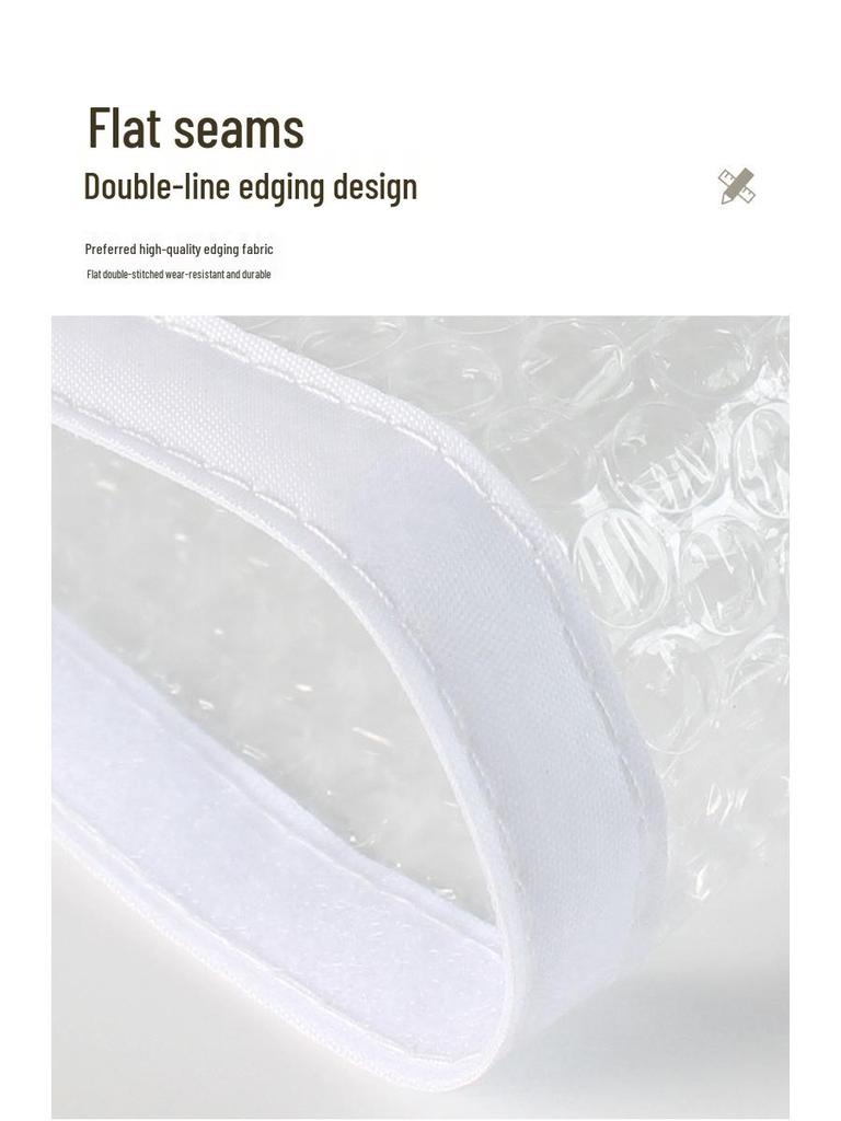 Windproof Winter Window Insulation Film: Cold Protection, Anti-Freeze Plastic Curtain for Balcony