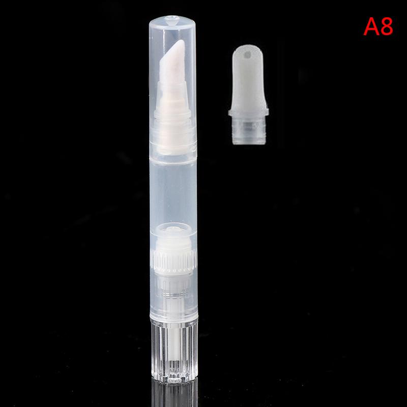 PP+PC Empty Nail Oil Pen With Brush Liquid Foundation Refillable Bottles 1.5ml