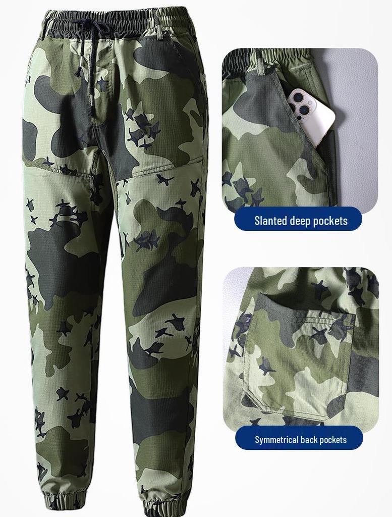 Pánská rychleschnoucí letní pracovní sada: Prodyšný oblek chránící před sluncem pro venkovní stavební a dílenské práce