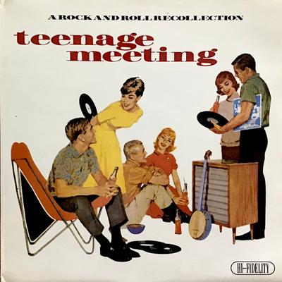Disque LP VARIOUS - Teenage Meeting SEL5 Seville Records 1982 UK Rock