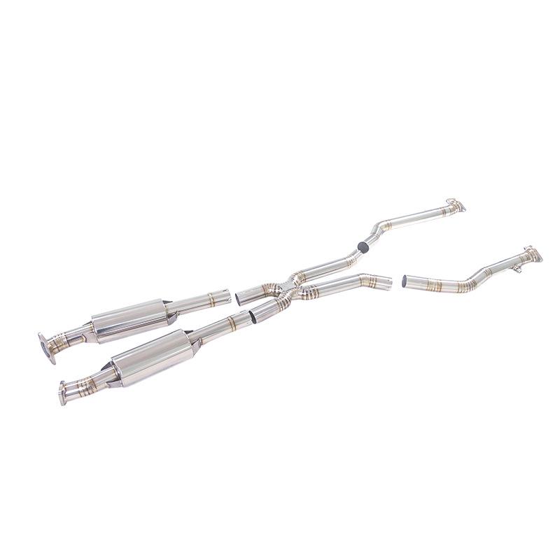 Lexus RCF 2022 5.0L Titanium Dual Muffler Valve Quad Exhaust Upgrade