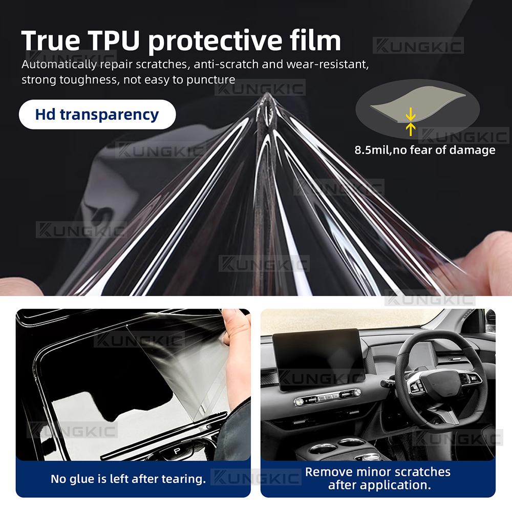 For MG S5 EV 2025 2026 Car Interior Protection Film Dashboard Navigation Screen Transparent Glossy Matte Sticker Anti-scratch sedn9