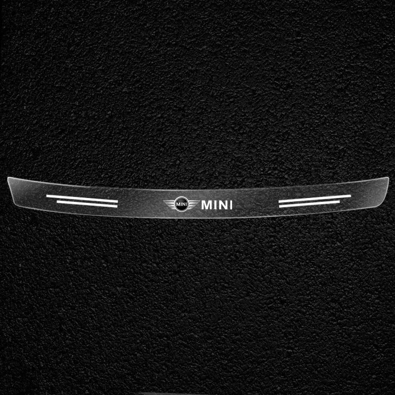 Transparent Car Rear Trunk Bumper Guard Stickers For Mini Cooper JCW Works Hatch F54 F55 F56 F57 F60 R50 R52 R53 R55 R56 R57