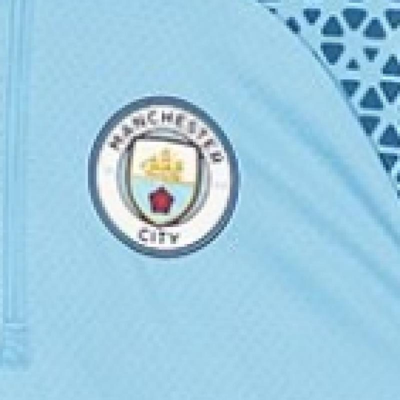 Puma Tricou cu mânecă lungă Manchester City Training 1/4 Fermoar Man City