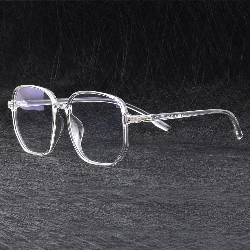 4PCS Korea Style Anti Blue Light Glasses for Men Women Vintage Classic Rectangle Frame Eyewear Optical Frame