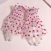 1 Pair Props Nail Tips Display Sleeve Fashion Accessory Nail Art Heart Tulle Photo Glove Fake Pleated Cuff Manicure Photography