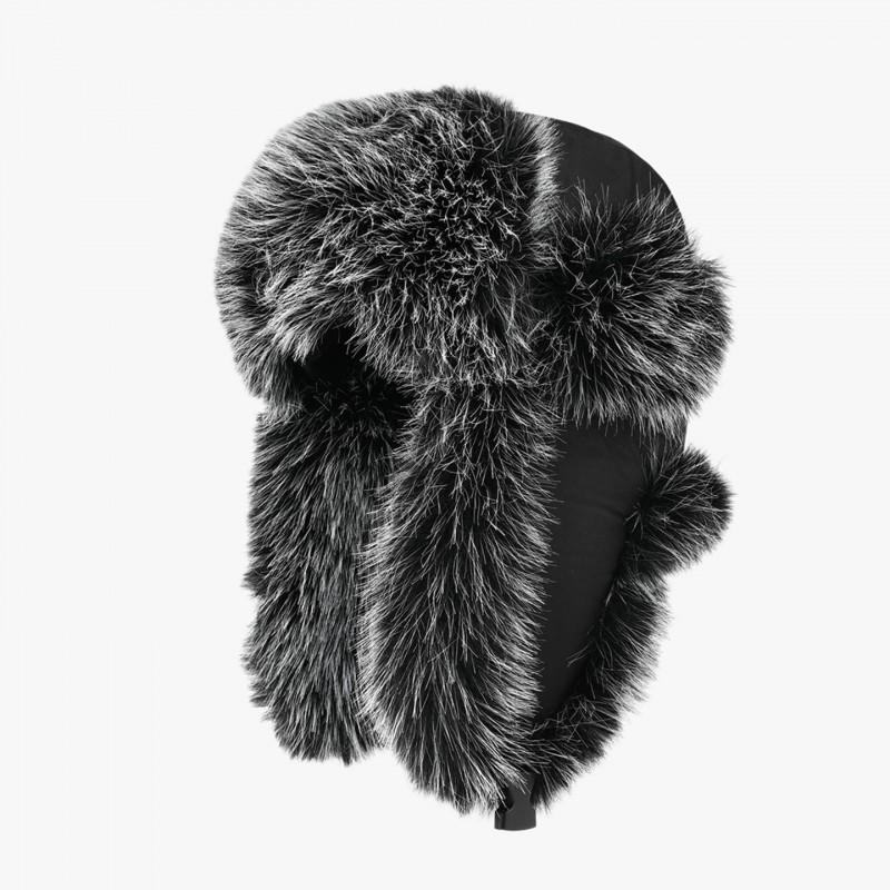 Faux Mink Fleece-lined Winter Beanie Hat Men Women Warm Ear-Protective Outdoor Cap With Long Plush Fur One Size