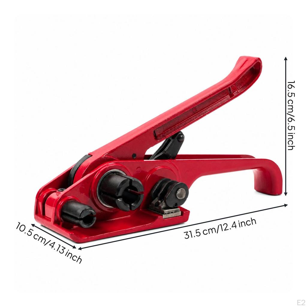 Manual Strapping Tool Portable Tensioner Hardened Steel