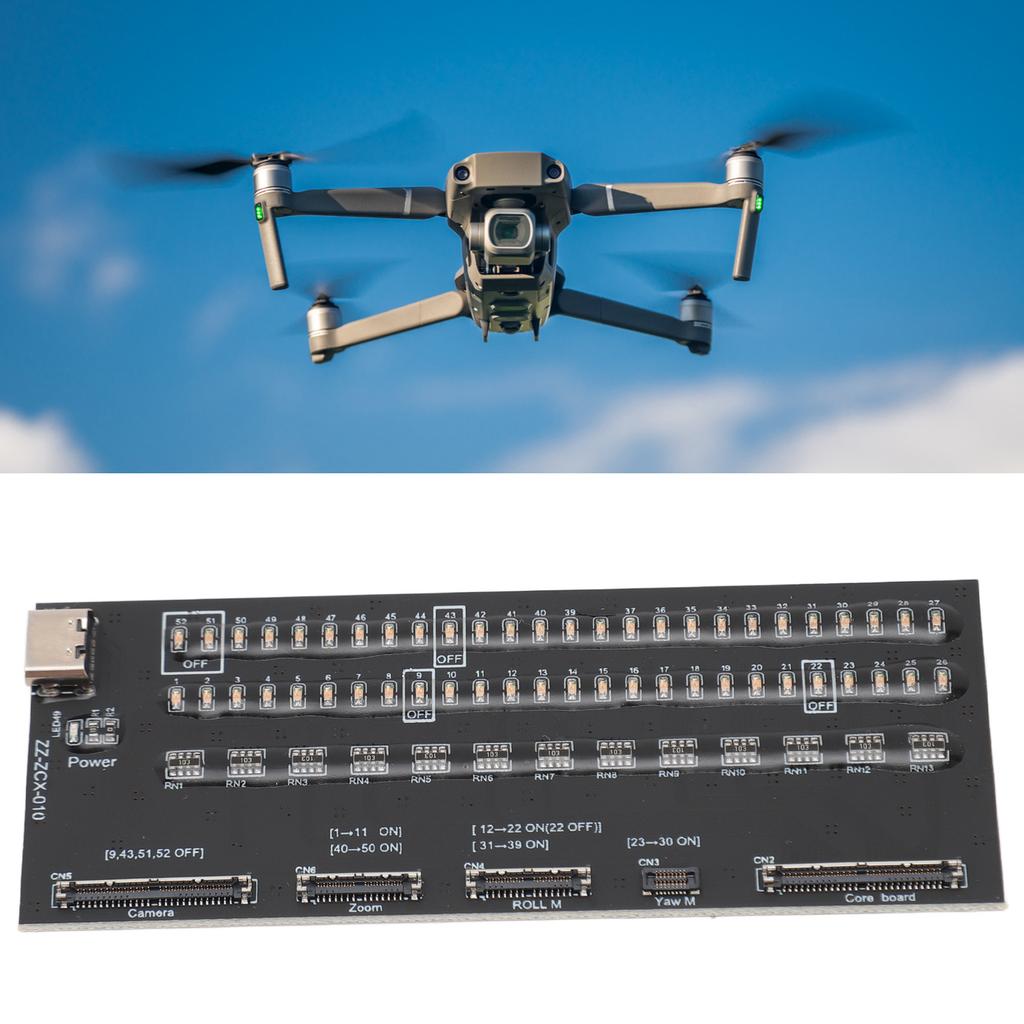 Camera Signal Line Test Board Drone PTZ Cable Signal Line Transmission Test Tool Replacement for Mav