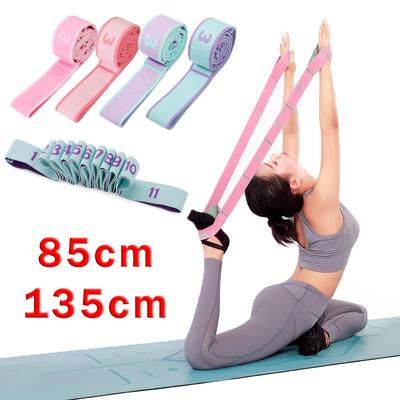 Multi-functional Yoga Pilates Resistance Bands Loop Fitness Exercise Pull Strap Belt Elastic Latin Dance Stretching Bands