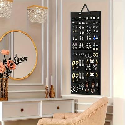 Wall-mounted Jewelry Bag Jewelry Display Felt Earrings Storage Bag Necklace Ring Jewelry Organizer and Packaging
