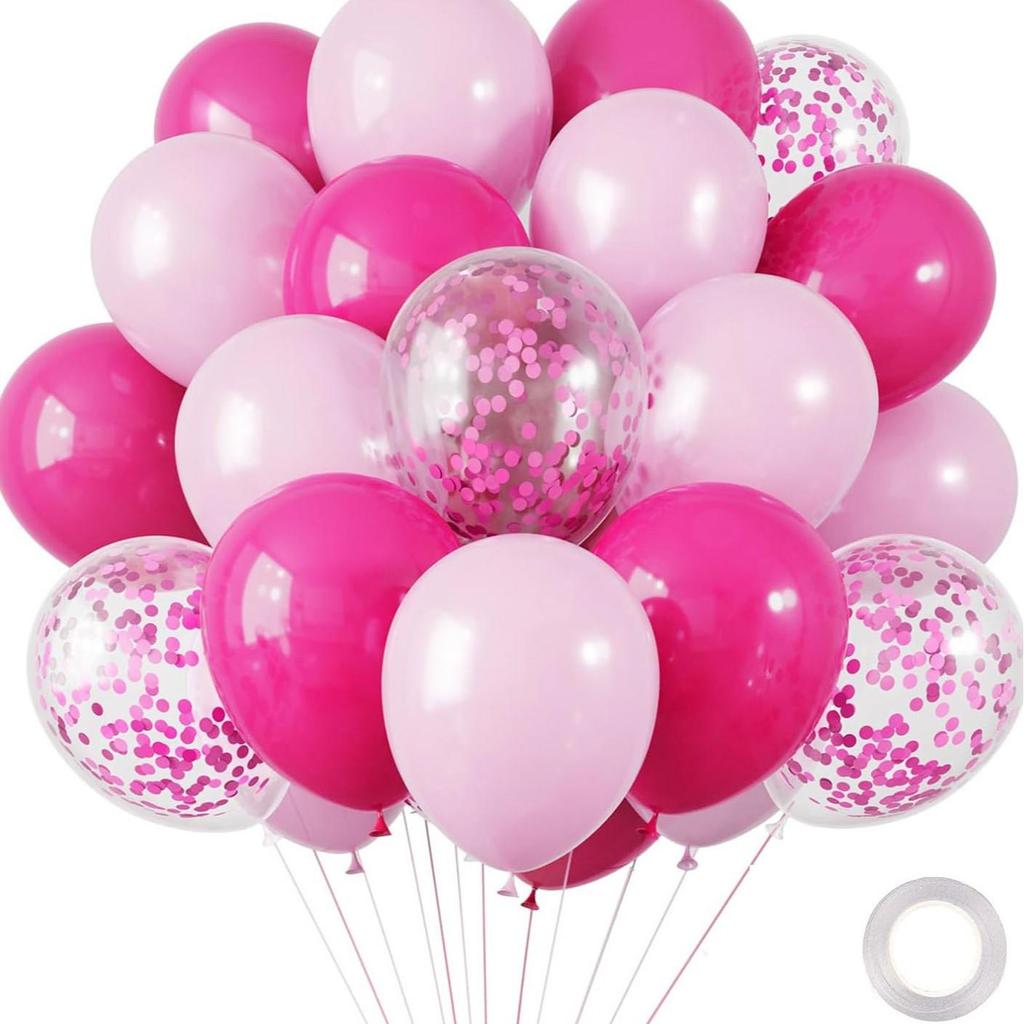 30-Piece Colorful Sequin Balloon Set for Parties and Events