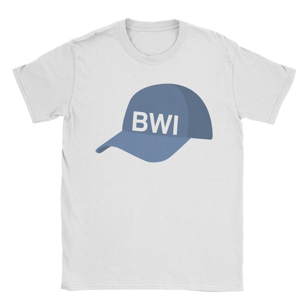 Baltimore Airport T-Shirt Beach  100% Cotton T Shirts For Men Hipster Casual Tshirt Short Sleeves Awesome Top Tees