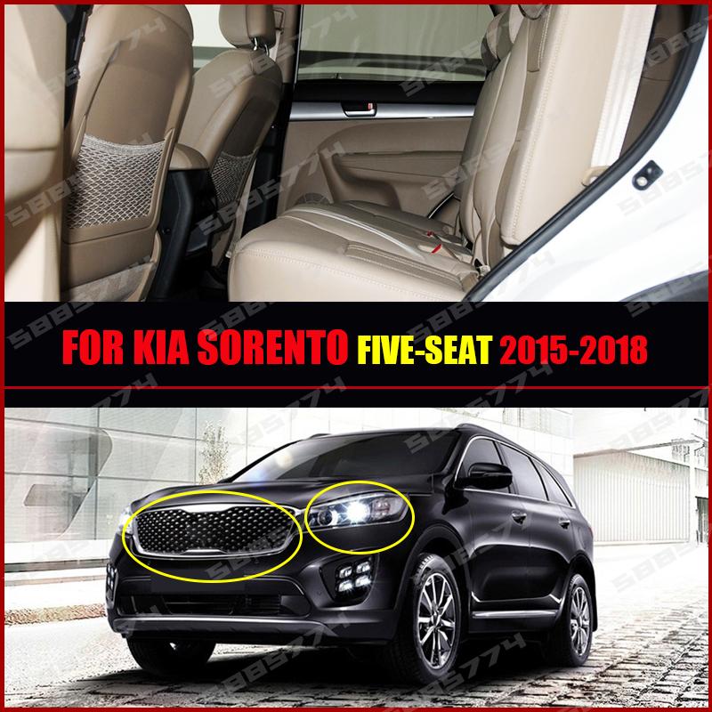 Auto-Fußmatten für Kia Sorento 5 Sitze 2015 2016 2017 2018 Customauto Fußpolster Auto-Teppichbezug Innenausstattung