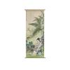 Chinese Style Zen Scroll Wall Art Painting Aesthetic Vintage Poster Semi-transparent Hanging Cloth Home Ancient Tea Room Decor
