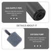 Mini Silent Usb Oxygen Pump Fish Tank Bubbler Aquarium Air Pumps Accessories Portable Small Aerator Premium Material Black Color
