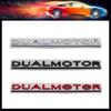3D Premium DUAL MOTOR Underlined Letters for Car Engine Hood Fender Trunk Rear Decal Emblem Badge Sticker