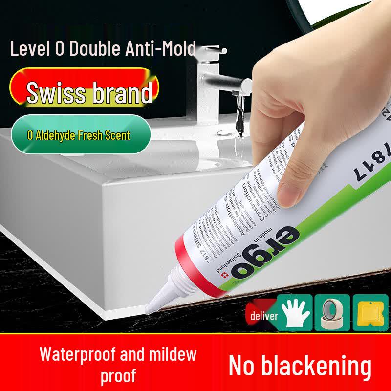 ergo7817 Transparent Waterproof Silicone Sealant