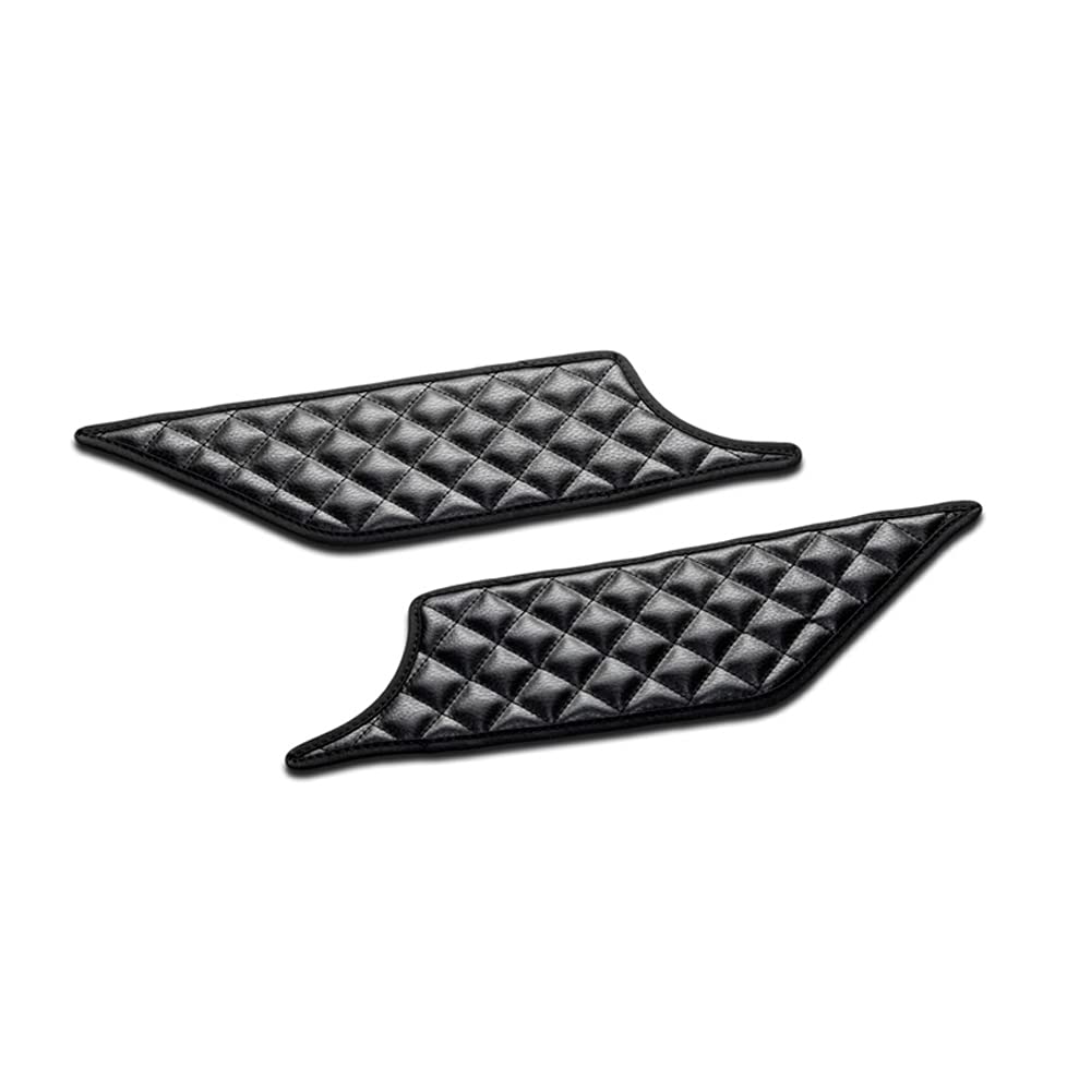 DAD GARSON Quilted Door Kick Guards for 2nd Row Passengers and Right for GR1 Series Toyota Fit (Left Set) (FIT) (KG044-02-03)