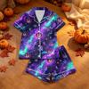 Women's Halloween Print Pajama Set Two Piece Sleepwear
