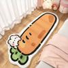 VIKAMA Funny Cartoon Imitation Cashmere Carpet Home Winter Soft Children's Bedroom Bed Blanket Living Room Cloakroom Floor Mat
