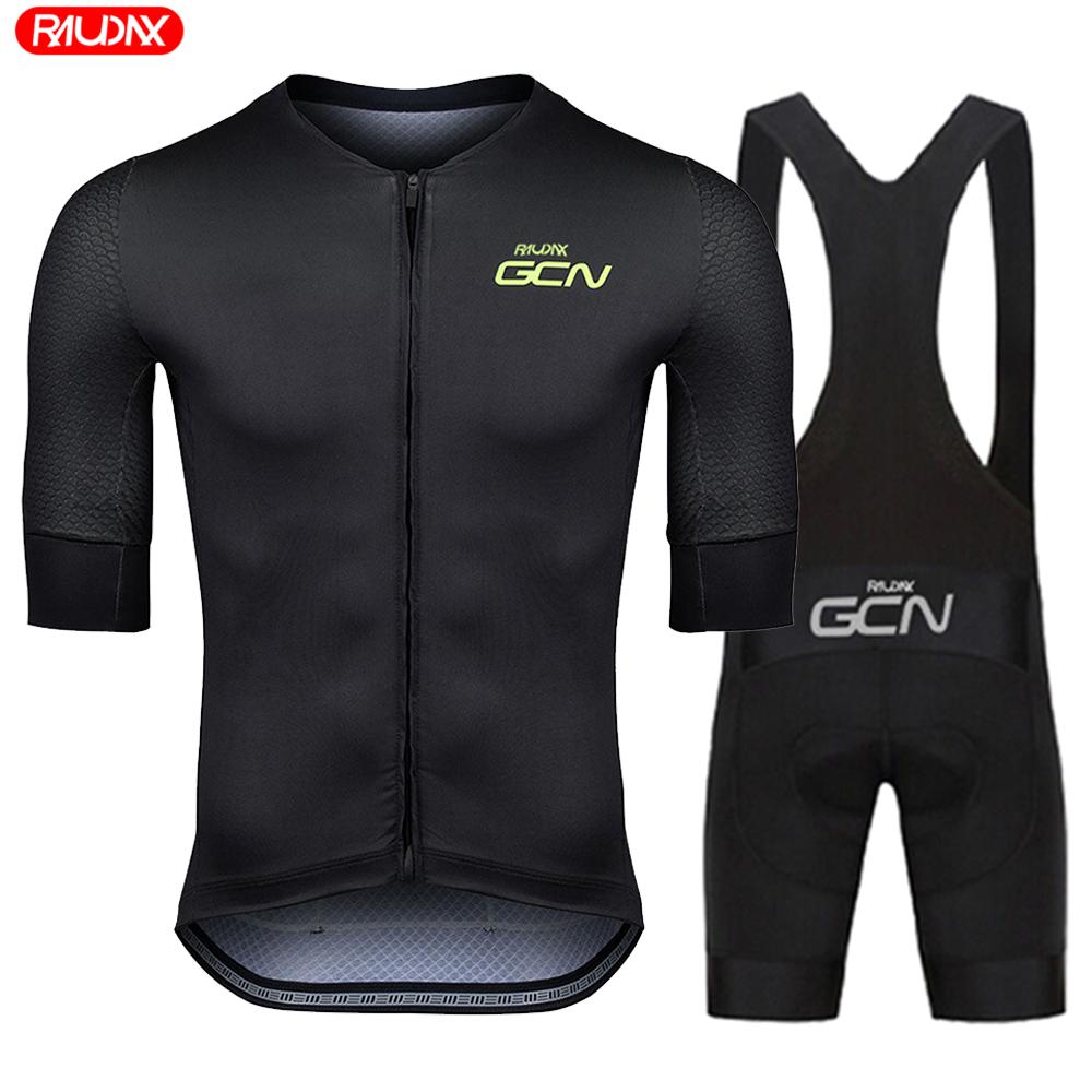 2026 Raudax Gcn Youth Cycling Jersey Set Breathable Cycling Shirt Summer Cycling Clothing Mountain Bike Riding Clothes Triathlon S