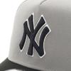 New Era Cap 9FORTY Trucker NY Misty Morning MLB Under Visor New York Yankees Adjustable 15372640 A-Frame 2-Tone Women's