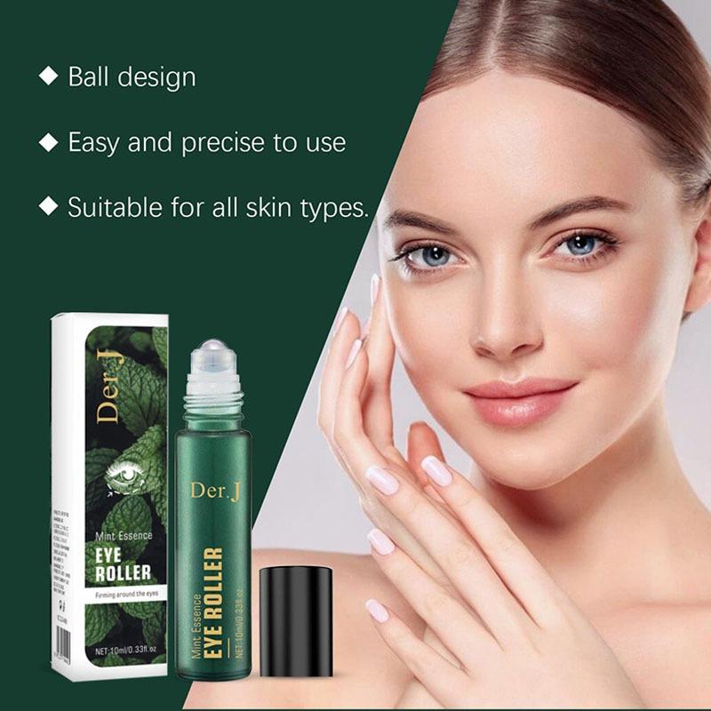 Mint Eye Serum Roll-On, Leaves The Eye Area Moisturized and Soft with A Fresh, Hydrating Scent - Perfect for All Skin Types.