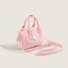 Autumn and Winter New Furry Cute Pink Series Kitty Cat Diagonal Cross Bag Niche Versatile Single Shoulder