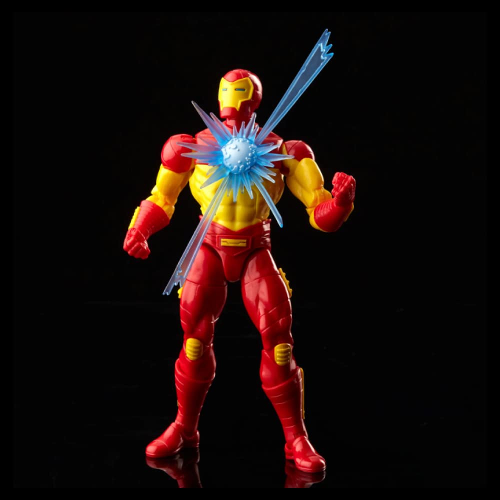 Hasbro Marvel Legends Series Retro Iron Man Action Figure 6-inch